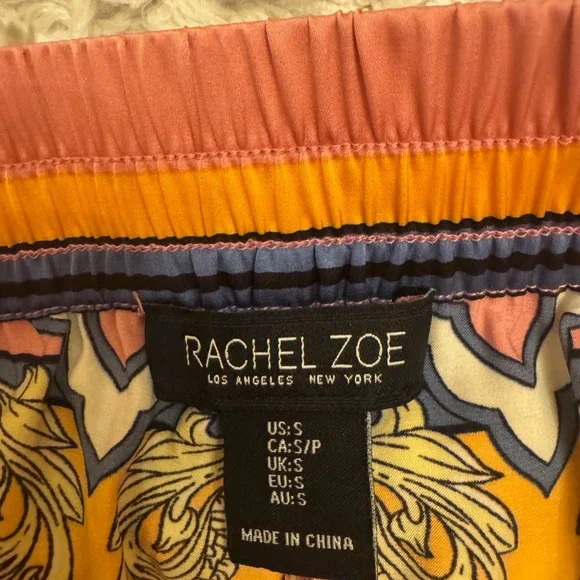 NWOT Rachel Zoe Pink and Orange Geometric two piece set - Picture 9 of 16
